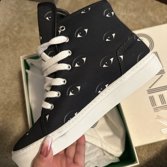 ❌ SOLD! Kenzo High-top Eyes Sneakers in size 39 - Picture 5 of 10